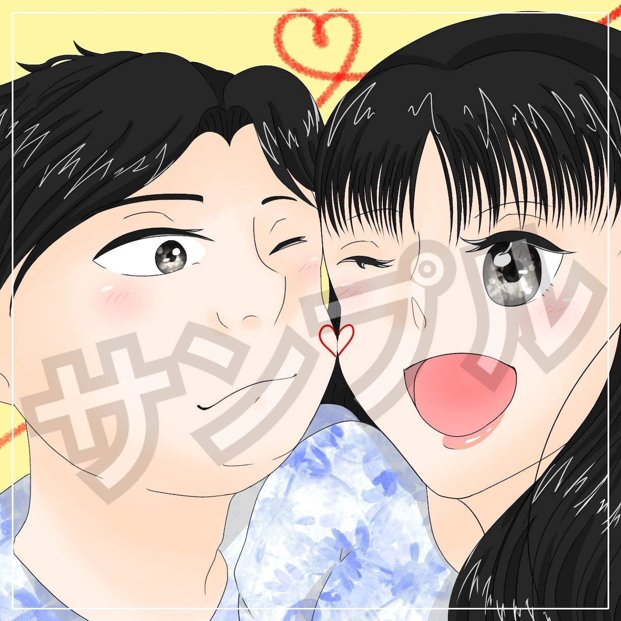 SNS用のアイコン描きます オリキャラ、版権、ペア画大歓迎◎ イメージ2