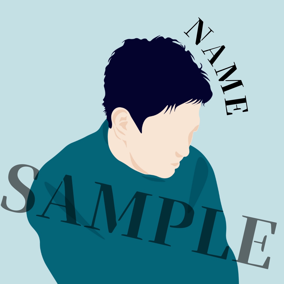 シンプルシルエット似顔絵アイコン・イラスト描きます 商用利用も可能です！様々な用途にお使い頂けます♪ イメージ4