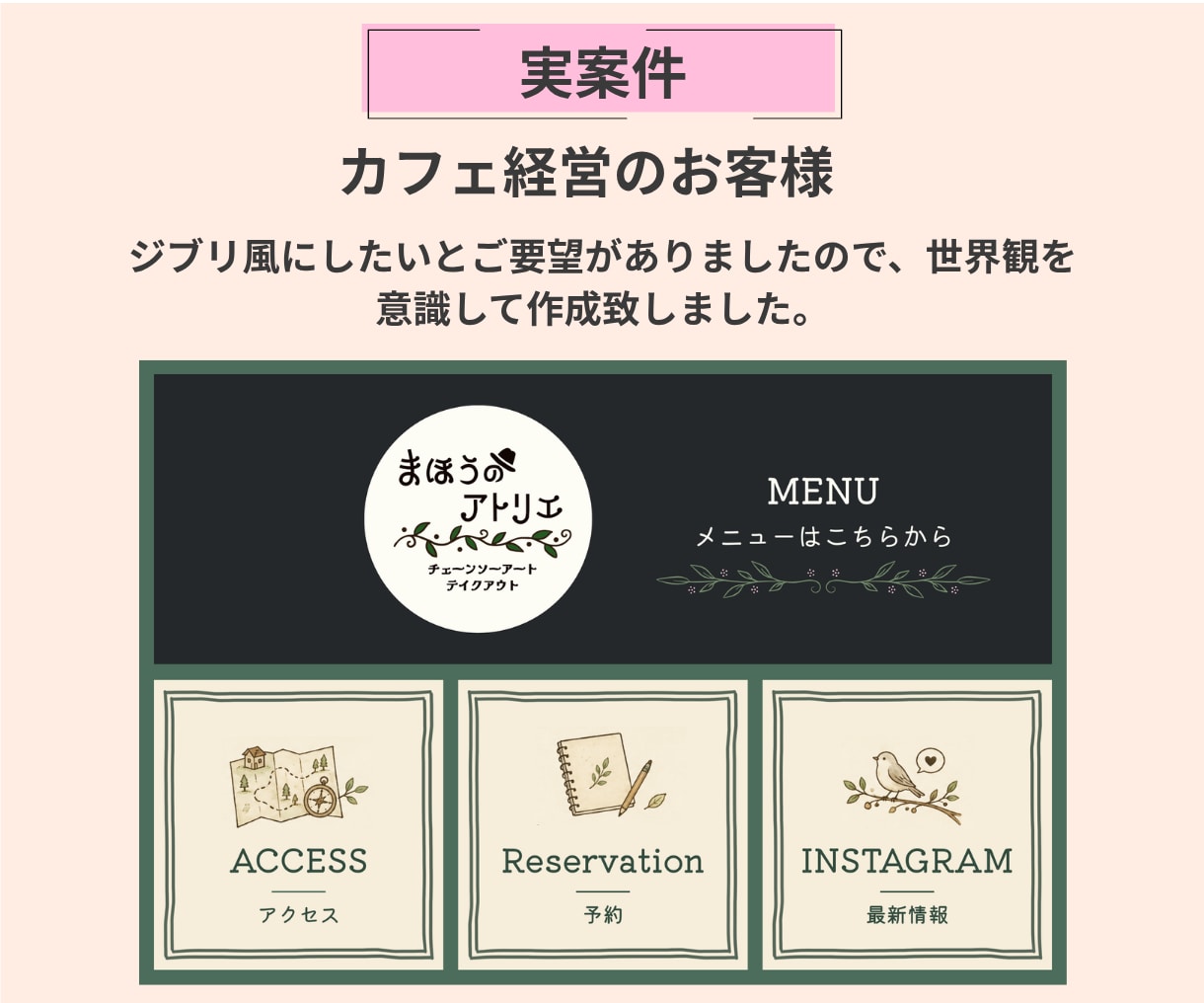 修正無制限！LINEリッチメニューを作成します イメージに合ったリッチメニュー作成します イメージ6