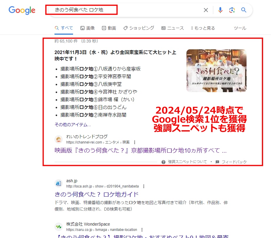 爆速SEOリライトで順位UP＆収益化を加速させます プロのブログコンサルがリライト代行！3位以内獲得に自信あり！ イメージ6