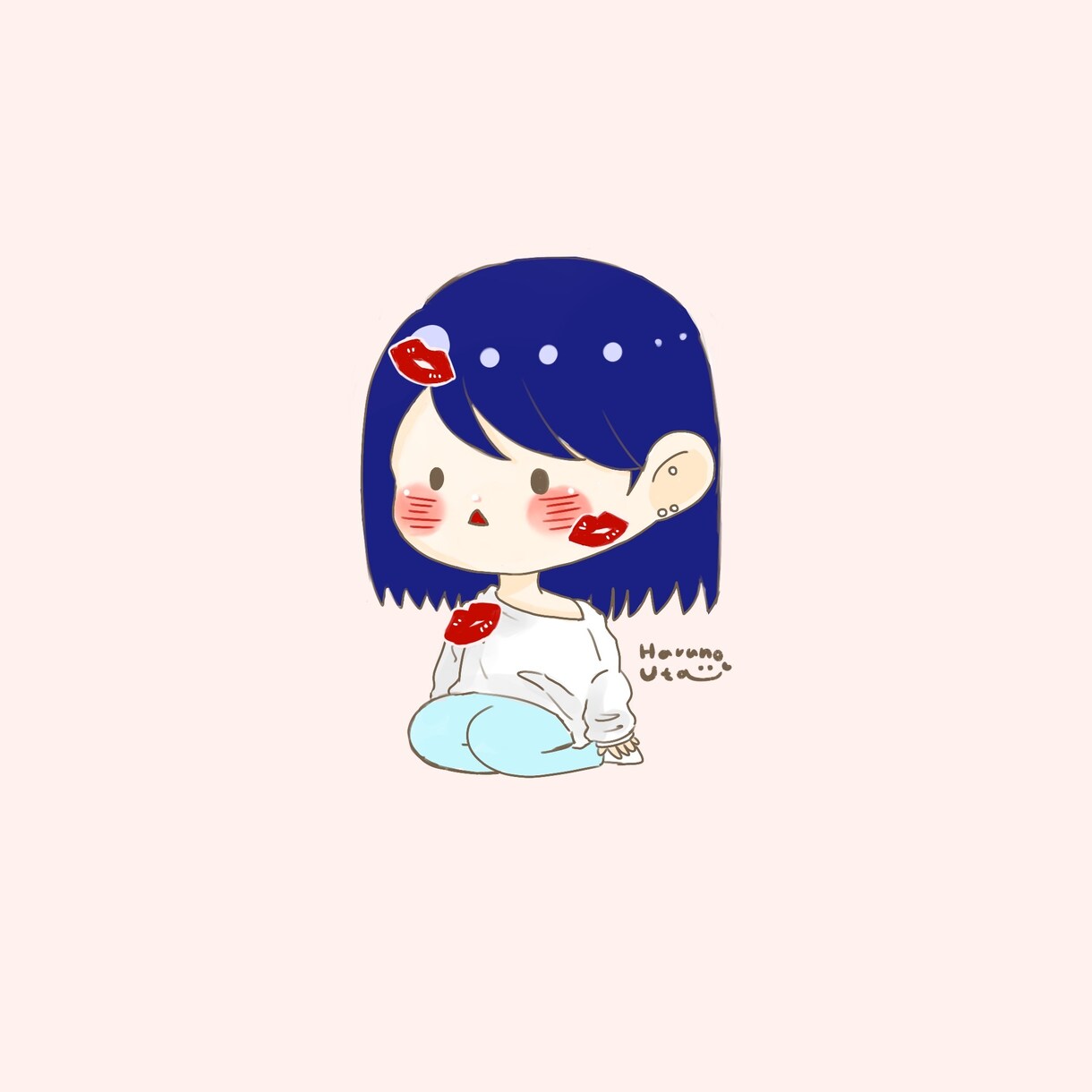 ゆるくて可愛いイラスト描きます SNSで使えるイラストアイコン描きます。 イメージ2