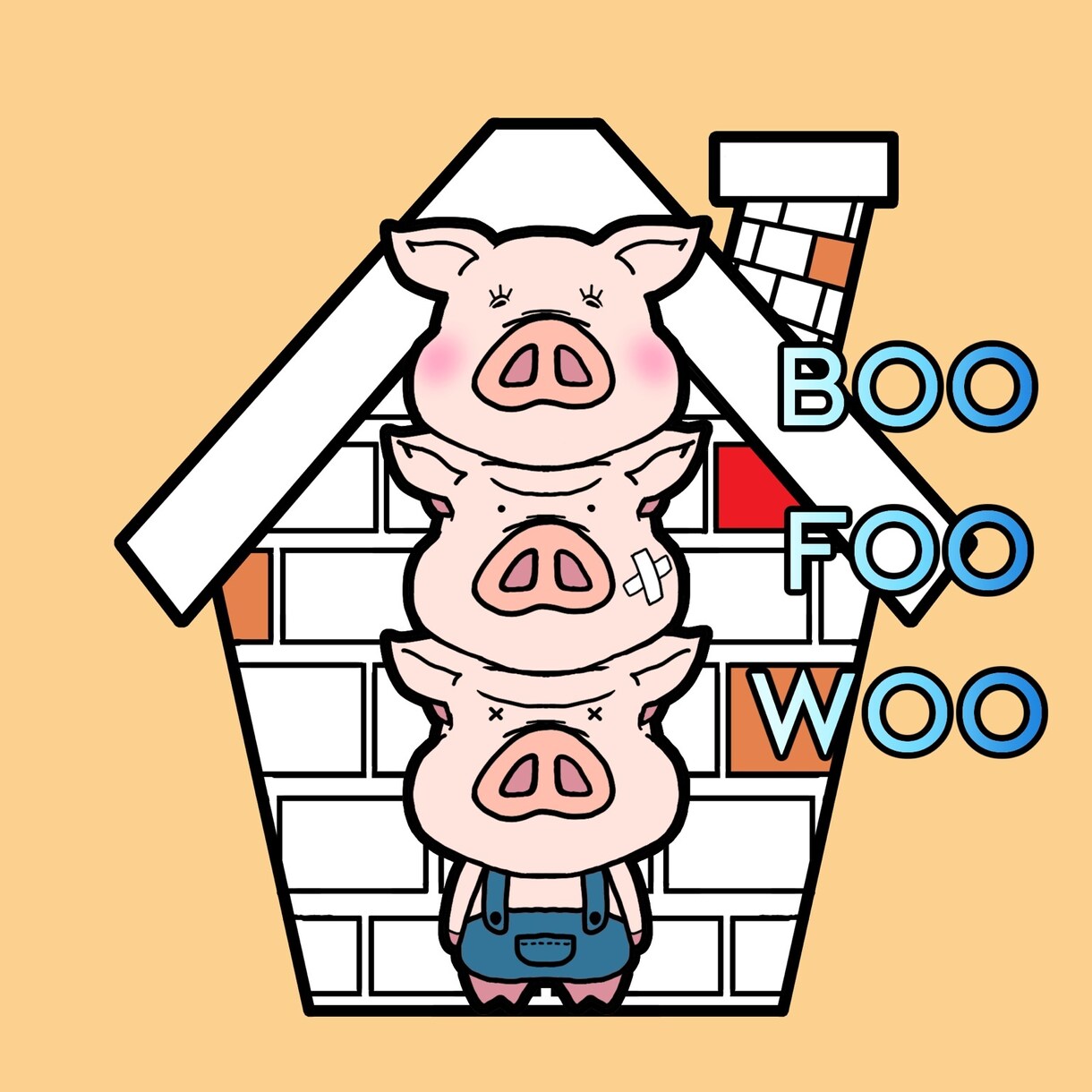 好きな動物やかわいいペットのSNSアイコン描きます 服を着せたり小物をつけたりかわいく描きます！修正回数無制限 イメージ3