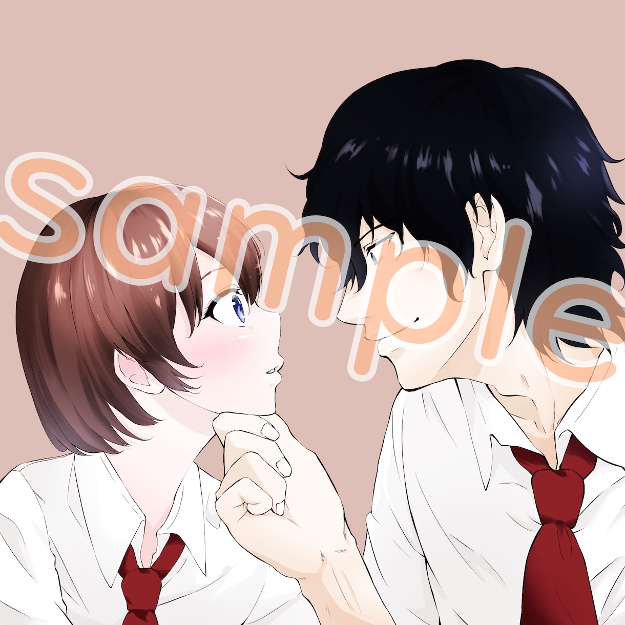 映えるアイコン用イラスト、夢絵を描かせて頂きます 似顔絵イラストも承っております イメージ5