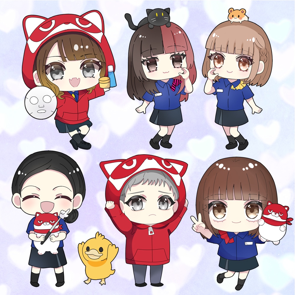 全身3500円！実写も◎SDミニキャラ制作します グッズやアイコンなどに【Vtuber/実写/配信】 イメージ4