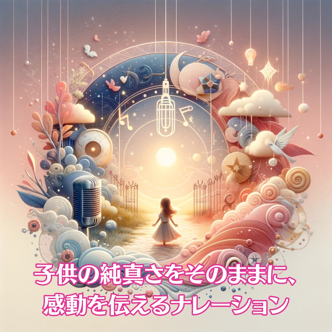 子供の声でナレーションをお付けします 女の子の声を必要としている方へ イメージ3