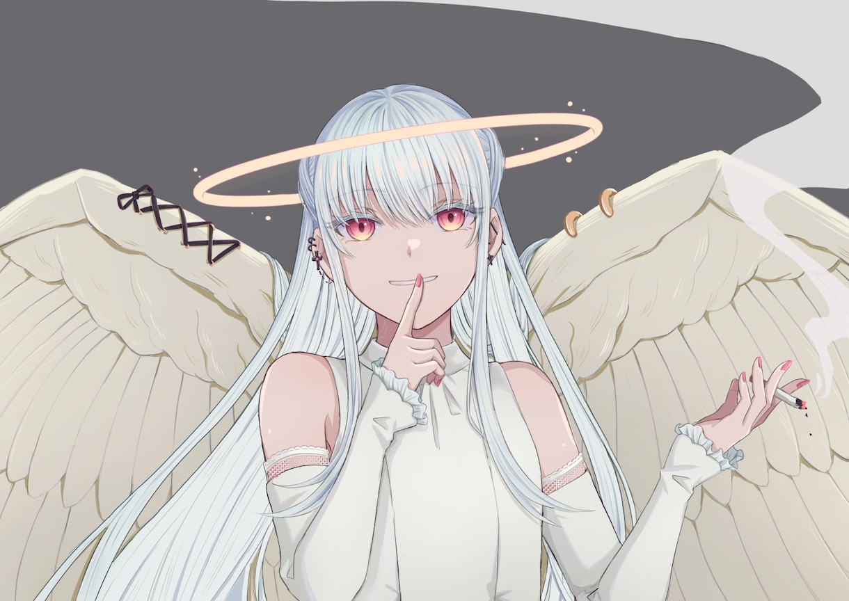 サムネイルにぴったりなキャラ単体イラスト描きます 配信サムネイルやMV素材に！透明感のあるイラストで彩ります イメージ9