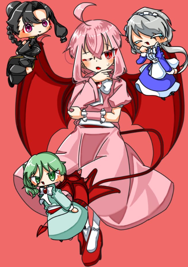小さな愛らしいミニキャラ、描きます ちっちゃな子供達がわちゃわちゃ。絵で保存したくないですか？ イメージ1
