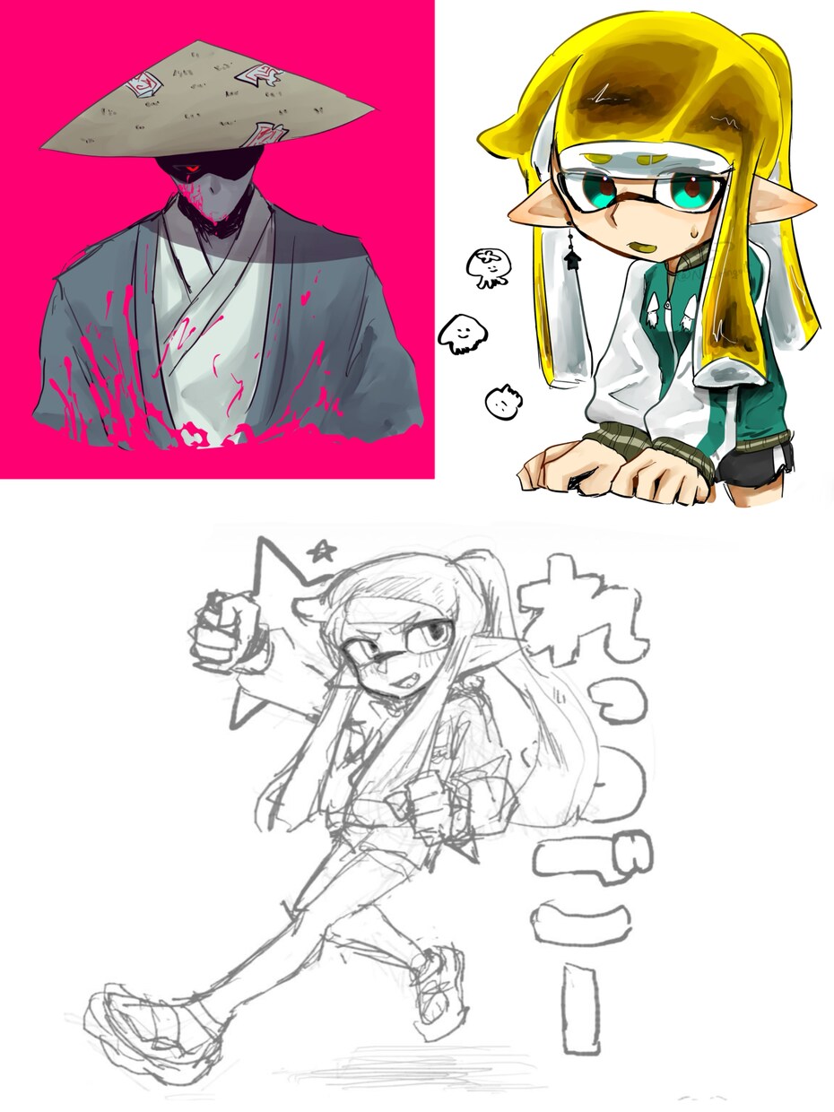 SNS用アイコン・イラストを描きます 単体絵やミニキャラなどの絵柄で描きます！ペア画も可能です イメージ3