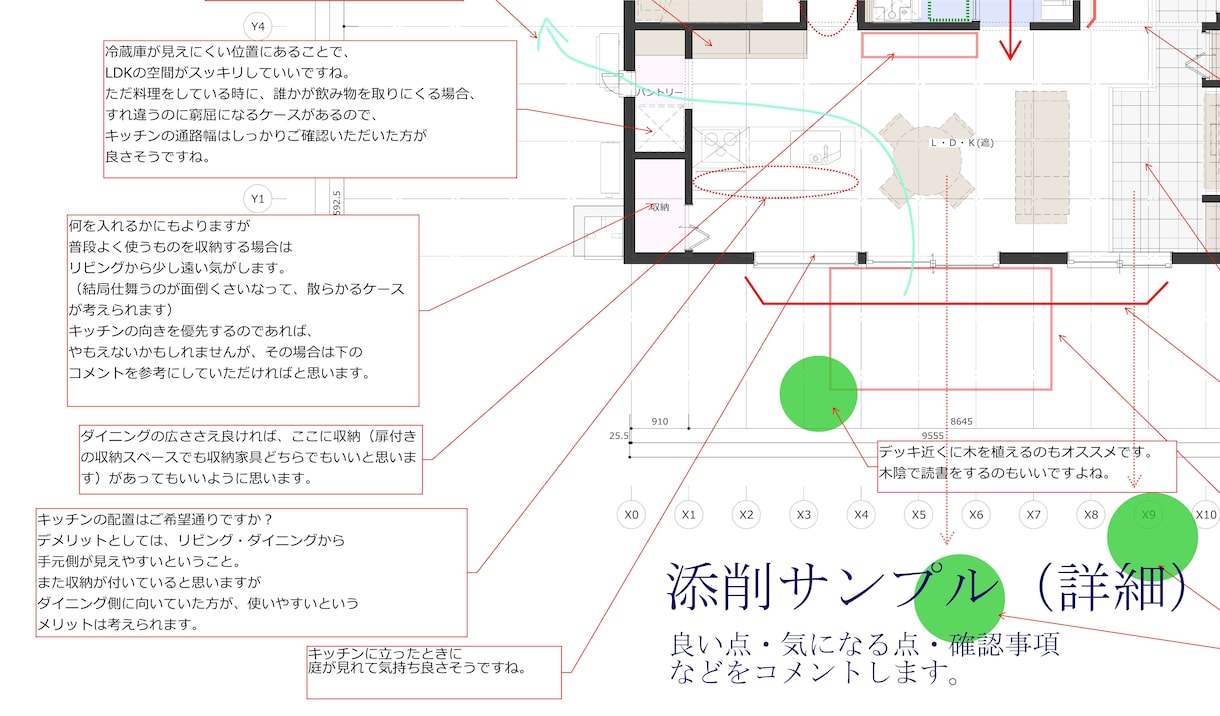 建築士の図面確認をしてきた建築士が間取り診断します 小さな見落としや違和感を、細部まで丁寧にチェックします イメージ6