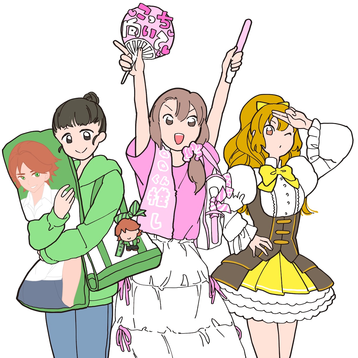 商用OK◎親しみやすい挿絵を描きます Web・雑誌・パンフレットなど幅広く対応 イメージ2