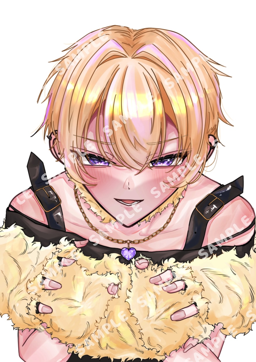 1枚絵やアイコンのイラストを制作しています きゃわたんな男の子など描いております イメージ1