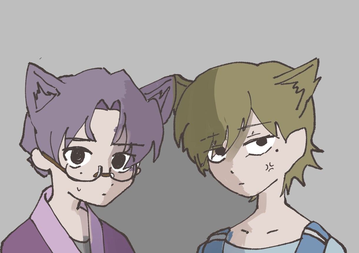 少年のイラスト、バストアップ、アイコン描きます ゆるゆる ほんわかイラストを描きます イメージ2