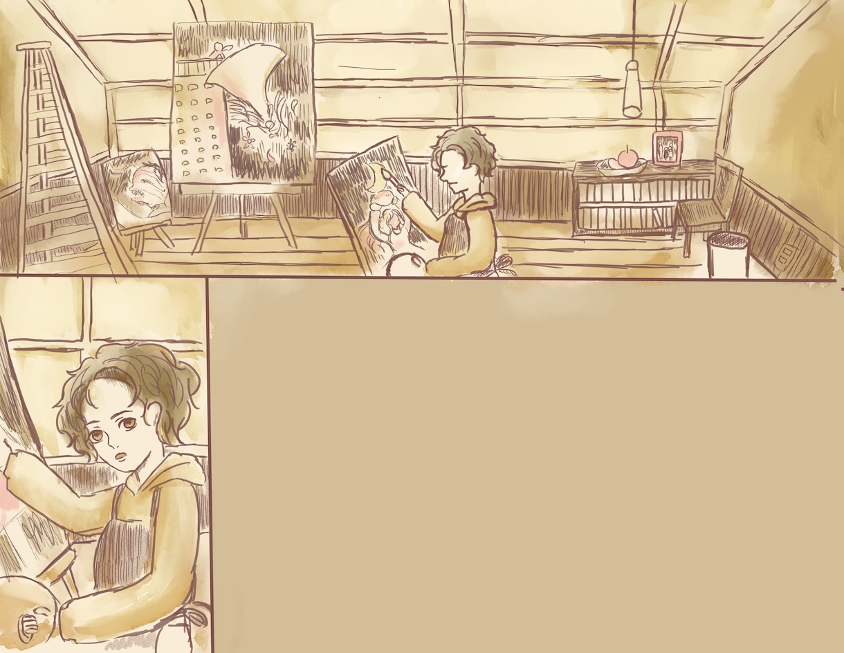 アイコンに使えるゆるふわでレトロなイラスト描きます 昔の少女漫画のような絵柄のイラストが得意です！ イメージ6