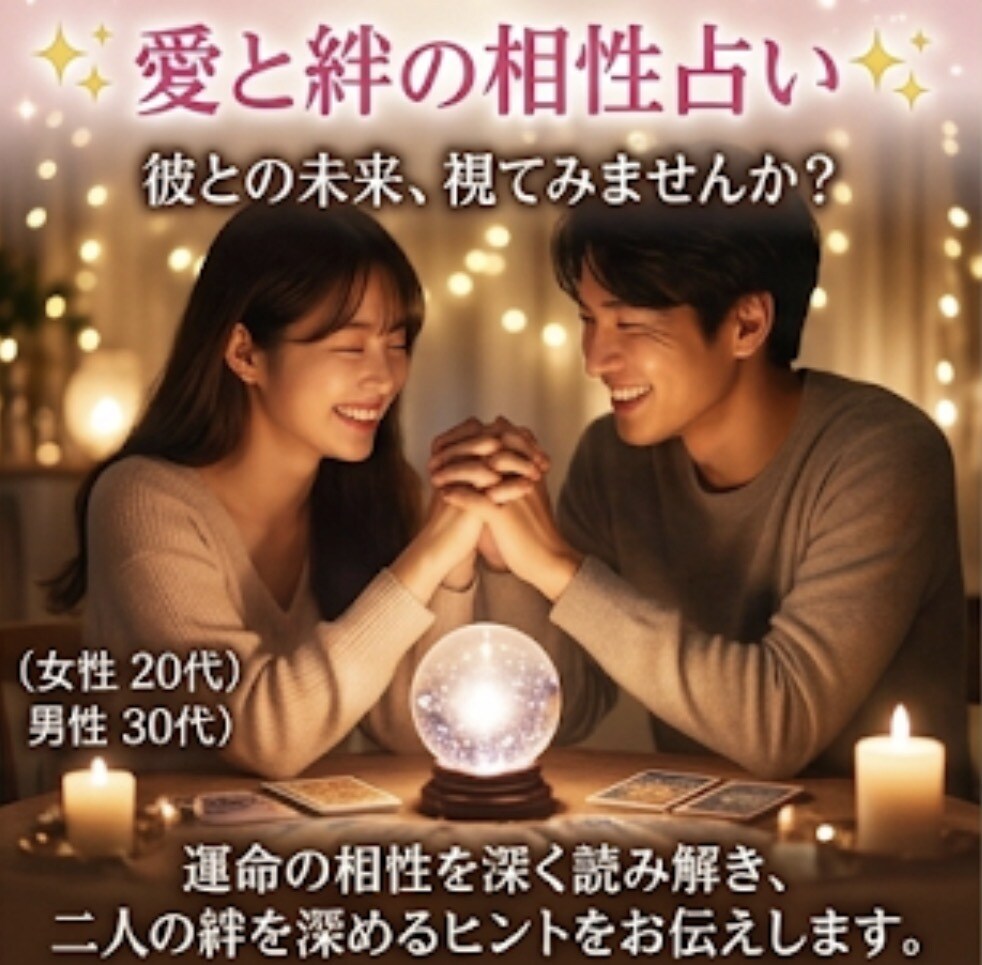 新年度•新学期　気になる人との相性占います お試しプラン「ひとつだけ教えて！相性チェック」 イメージ3