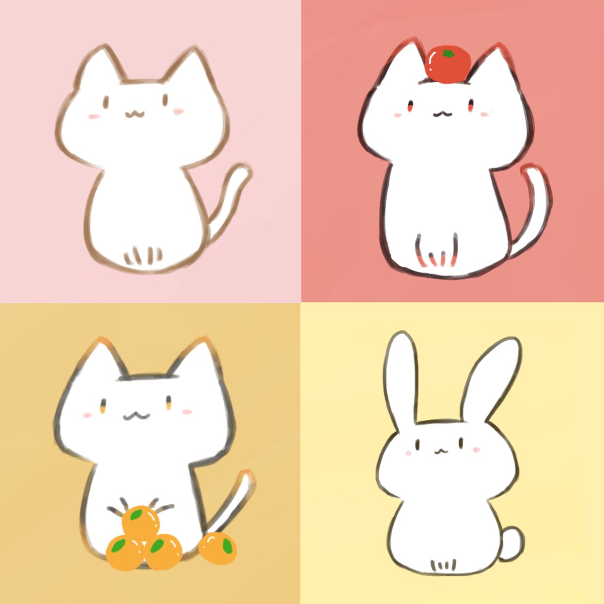 可愛い動物のイラスト描きます 動物のデフォルメやロゴデザインまでお任せください イメージ1