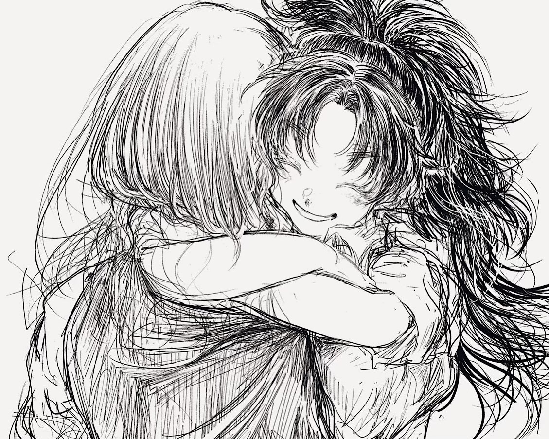 一枚絵・SNSアイコンをモノクロで承ります 最短3日で納品可能！お気軽にご相談ください。 イメージ5
