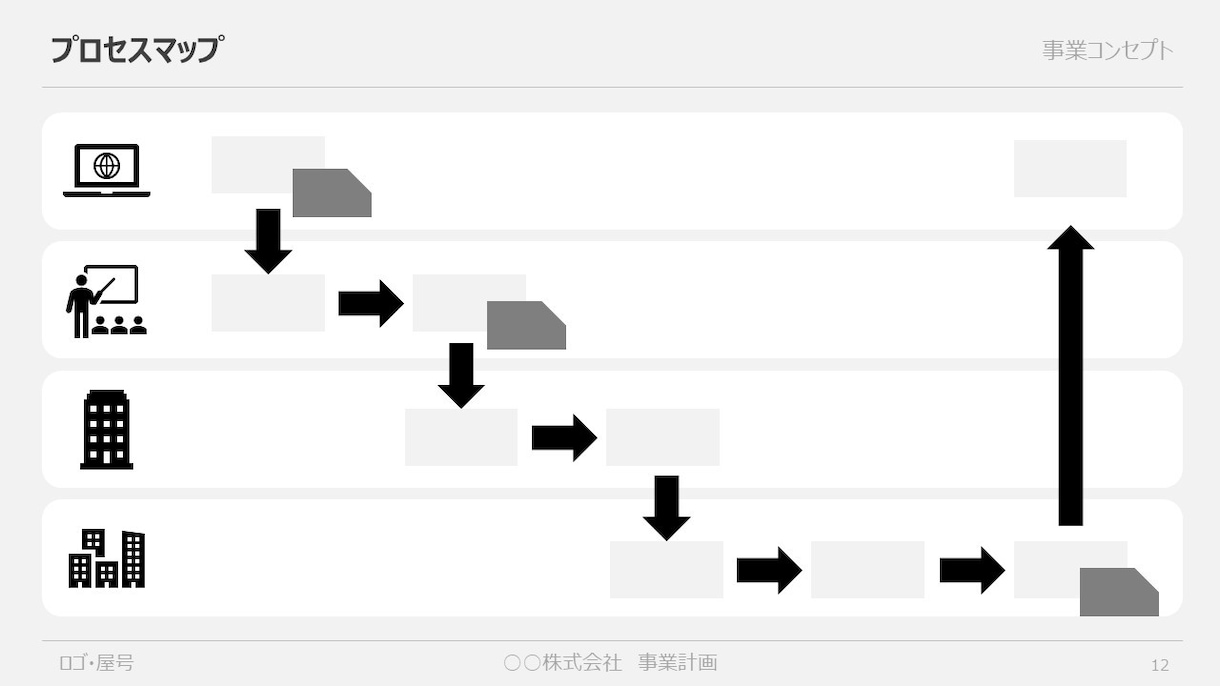 シンプルな事業計画書のフォーマットをお売りします テンプレートを埋めるだけで、魅力的な事業計画書が完成します！ イメージ2