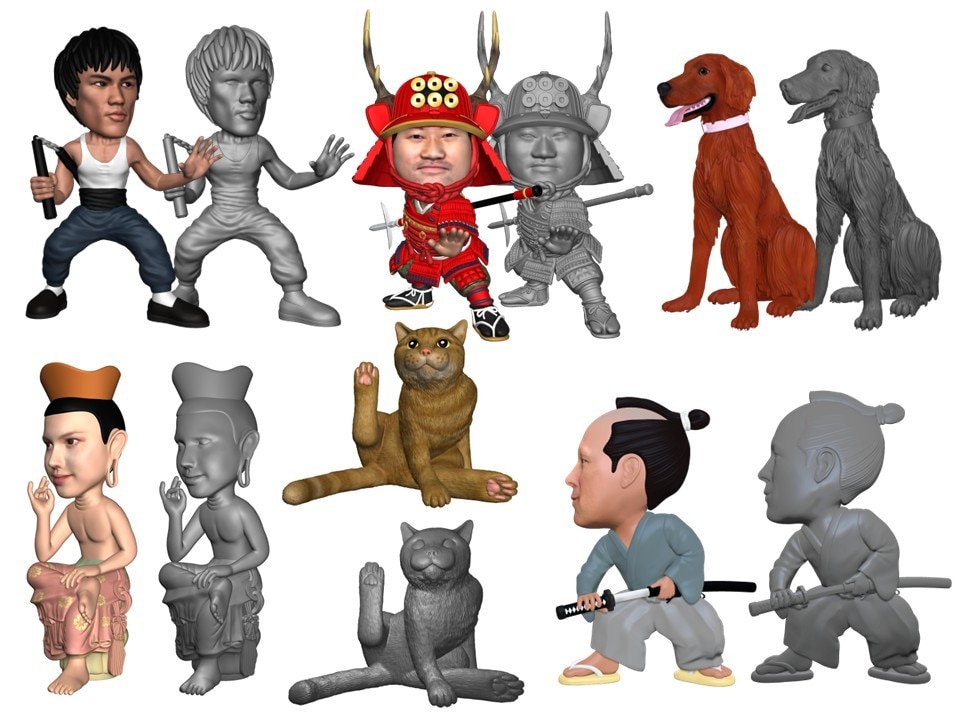 3Dプリンターで出力可能な3Dデータを作成します イラスト、写真からあなたのイメージを形にします。 イメージ10