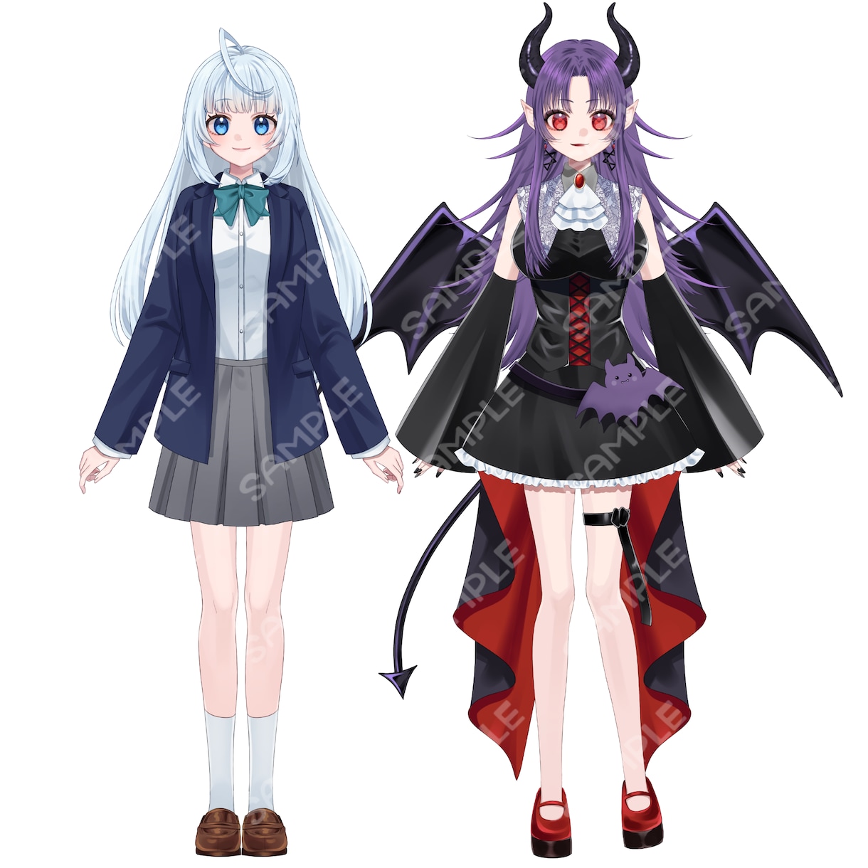 Facerig用のパーツ分けイラスト制作します Facerig対応！Vtuberデビューをお手伝いします！ イメージ2