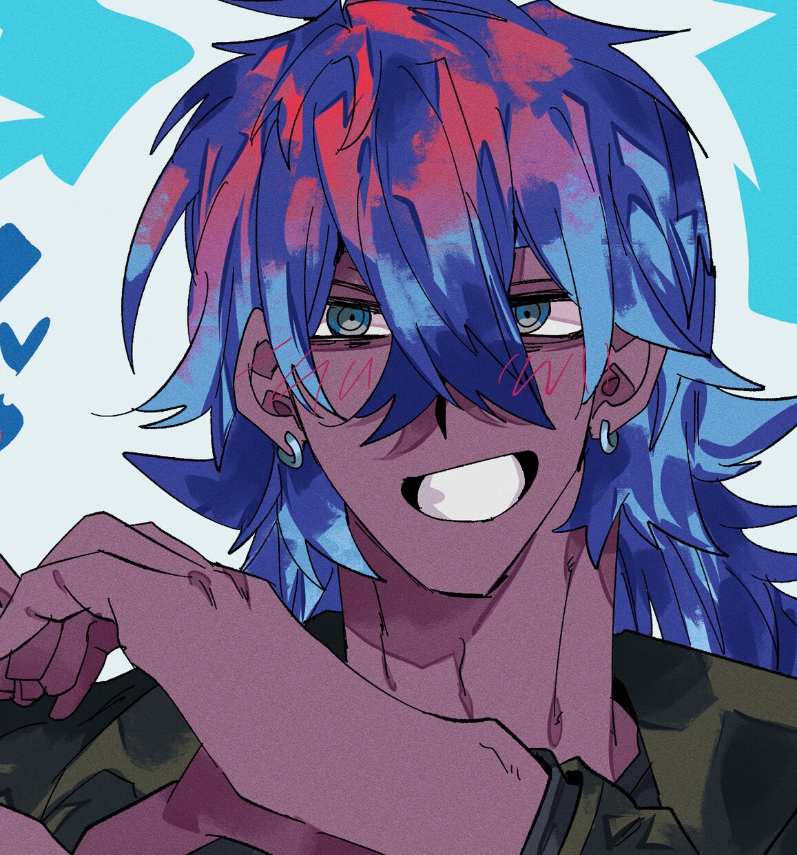 依頼者様の創作キャラやTRPGのPCを描きます 青年漫画風味の絵柄が得意です！ イメージ2