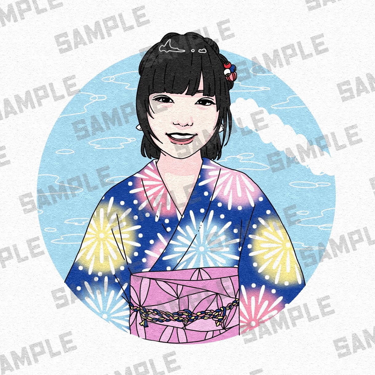 希望通りの似顔絵描きます 恋人、家族、友人へのプレゼントにも！ イメージ7