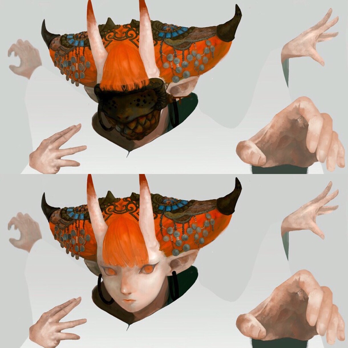 顔アイコン、ゲームで使用する立ち絵など描きます 厚塗り独特の絵柄の欲しい方へオススメします イメージ10