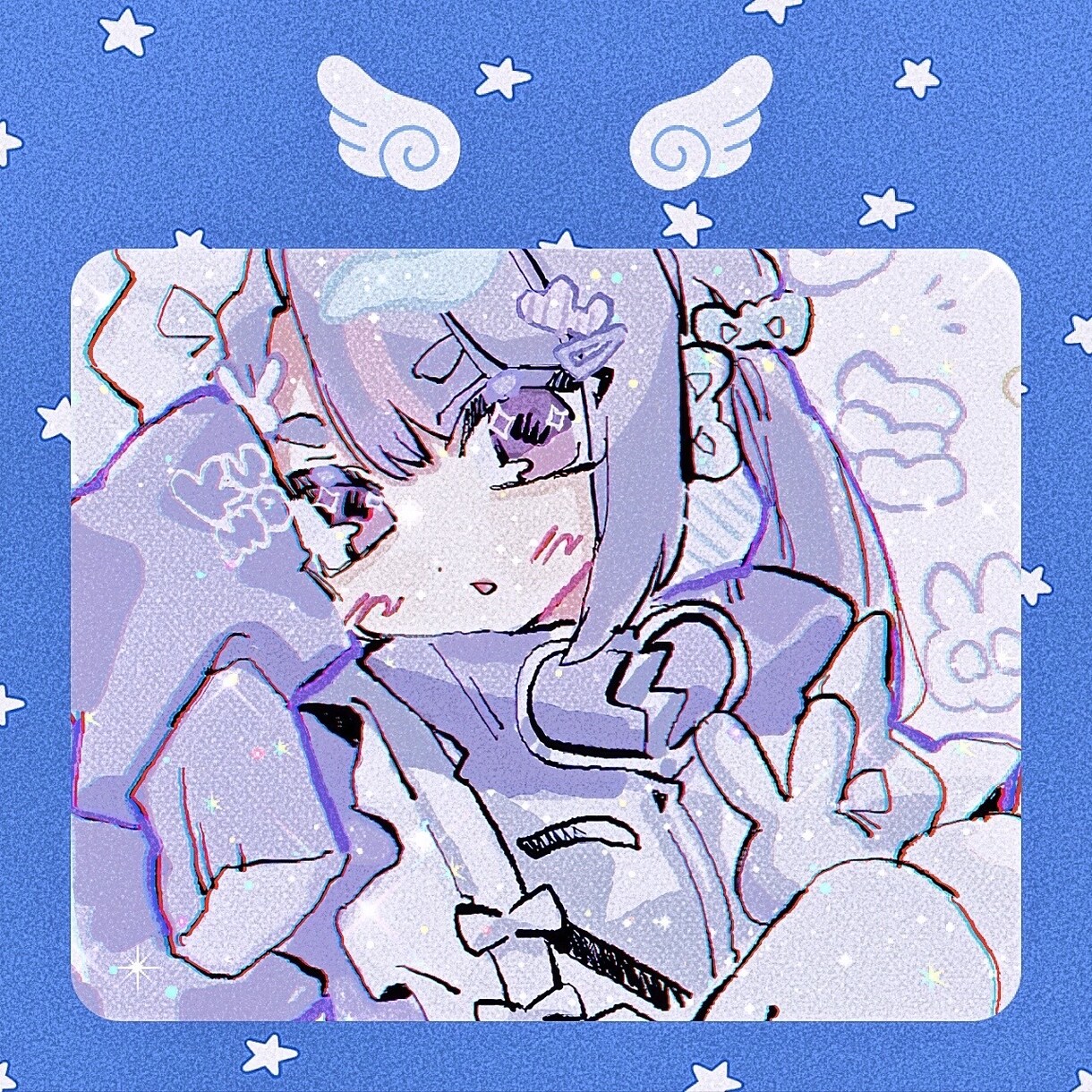 格安で萌えな絵を描きます 流行りのカワイイ女の子を独自の絵柄にアレンジします。 イメージ1