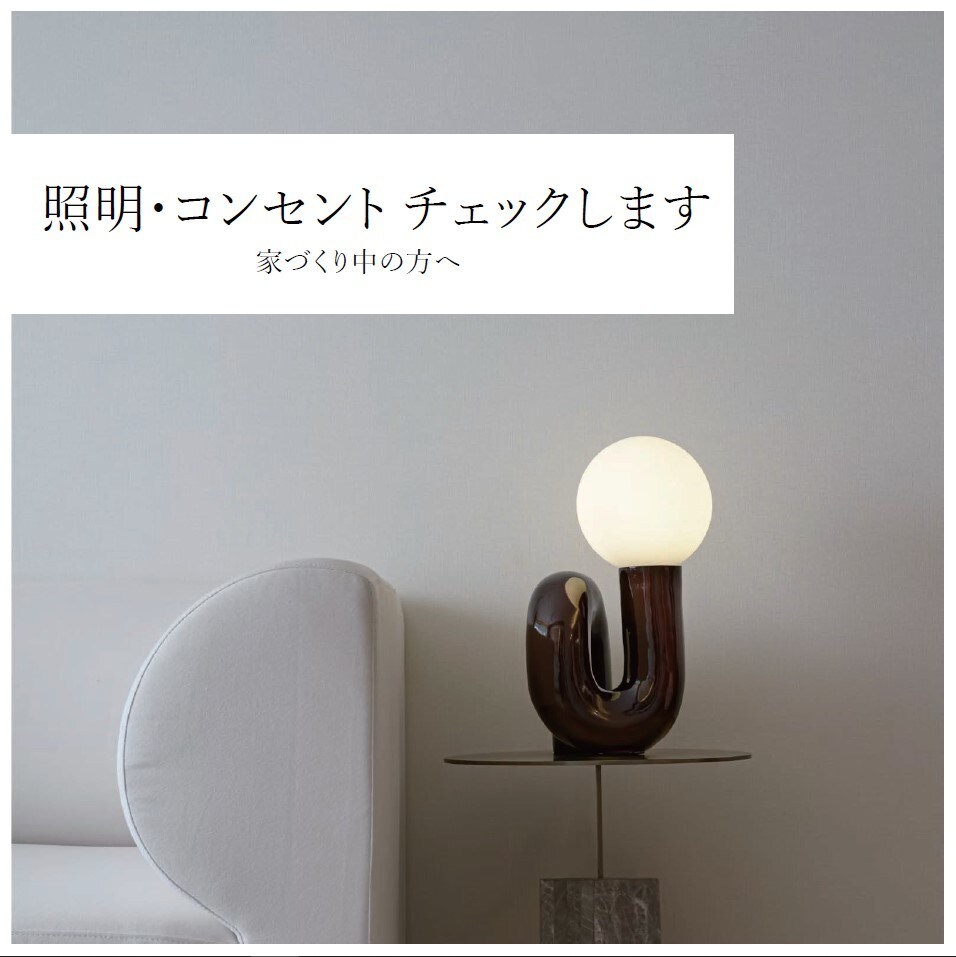 お家の電気・照明計画にアドバイスします お家づくり中の方へ！照明・コンセント計画をより良くします！ イメージ1