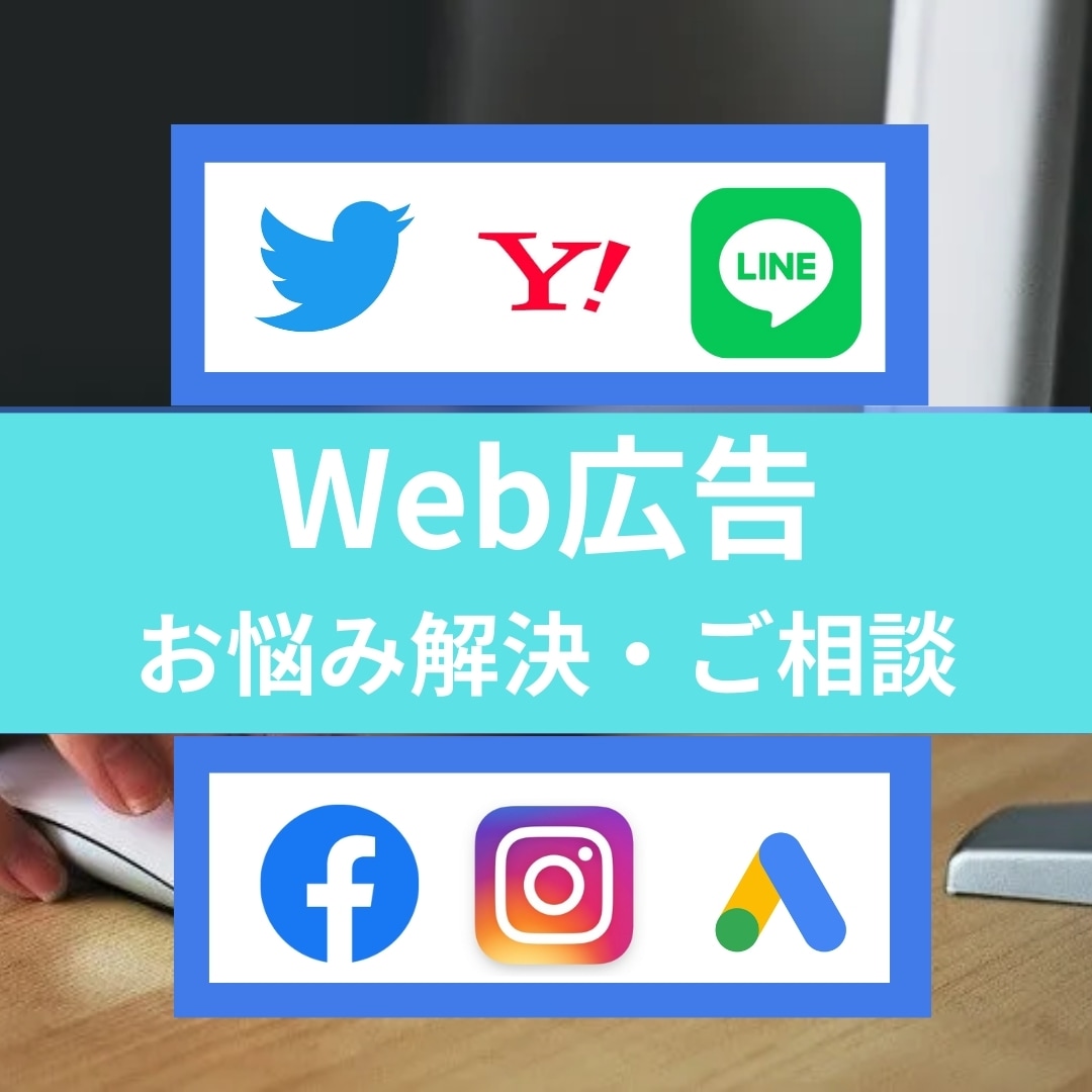 Web広告の疑問＆質問に何でもお答えします FB/インスタ/LINE/Twitter/Googleなど イメージ1