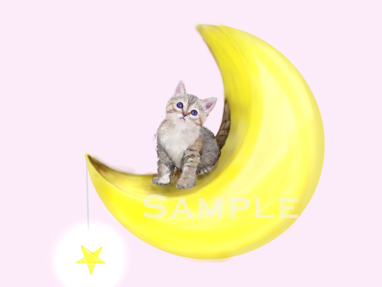 あなたのかわいいペットを素敵なイラストにします うちの子のかわいい姿を美しいイラストで残しませんか。 イメージ5