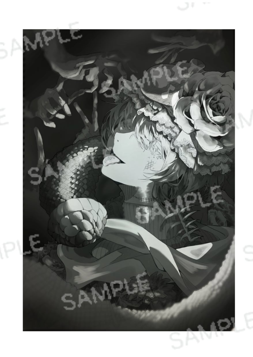 SNSアイコンから一枚絵までイラストを描きます 光と塗りにこだわった魅力的で華やかなイラストをお届け！ イメージ2