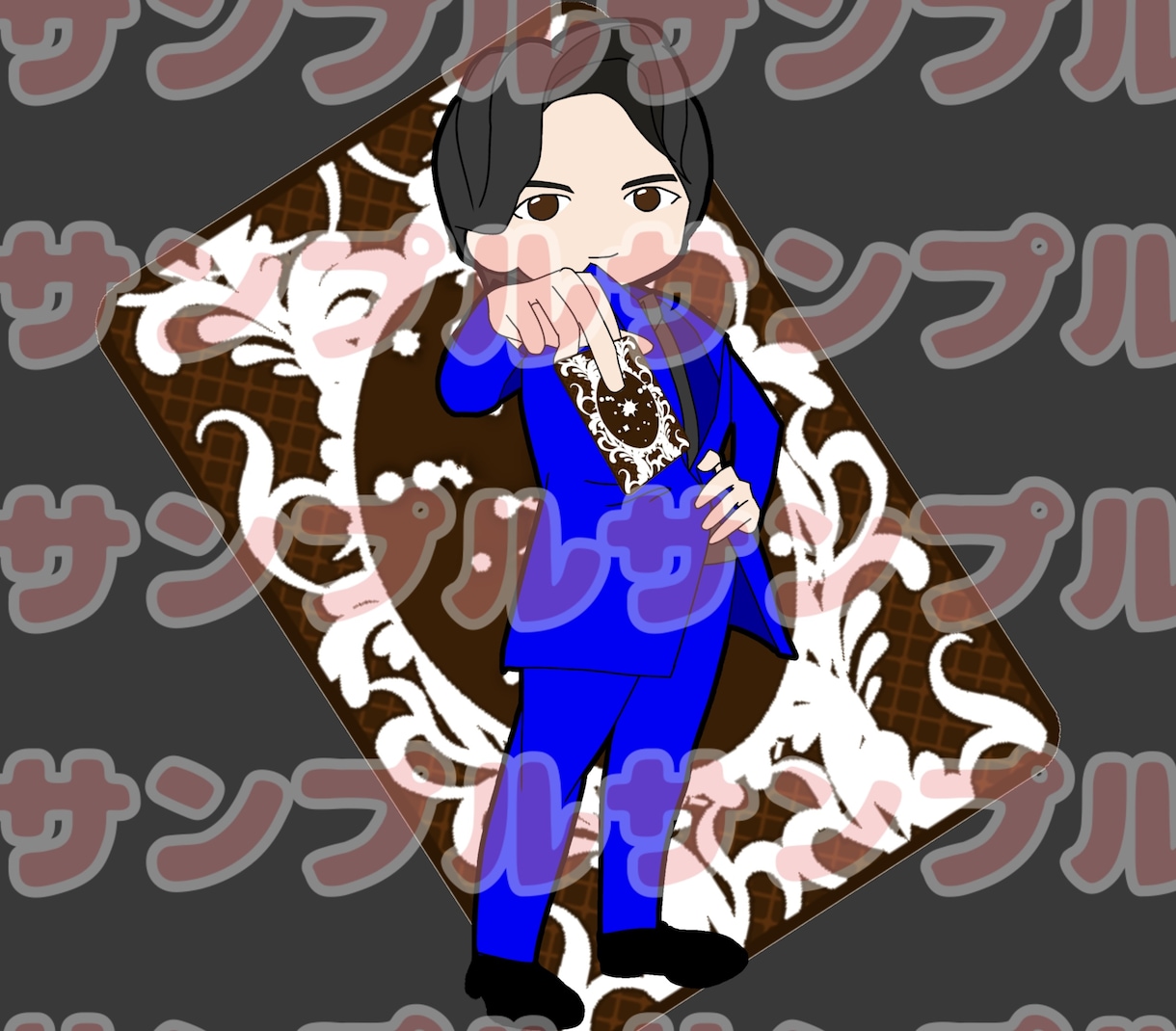 商用利用可♪ゆるかわいいイラスト描きます SNSのアイコンやアクスタ、缶バッジにもご利用いただけます♪ イメージ5