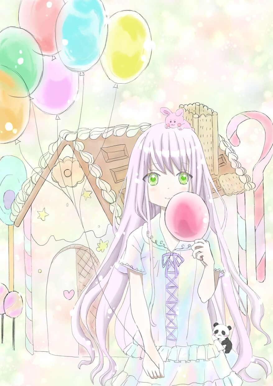 Twitter・LINE等のアイコン作成します あなたの好きな形をアイコンにします・可愛いキャラクターなど イメージ4