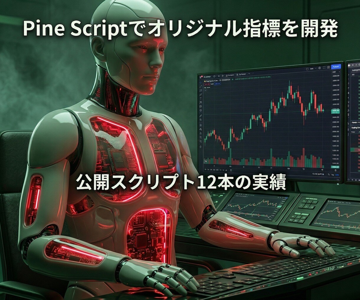 TradingViewのインジケーターを開発します あなたのアイデアをTradingViewで形にします イメージ1