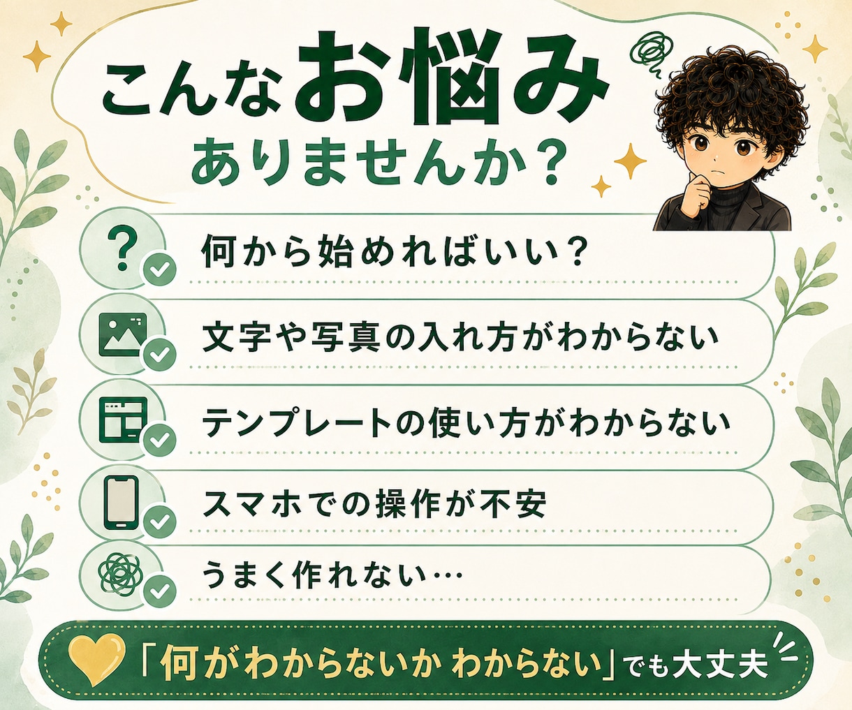 Canva初心者さんに使い方をやさしく教えます PC・スマホ・タブレットOK！画面共有で一緒に操作 イメージ2