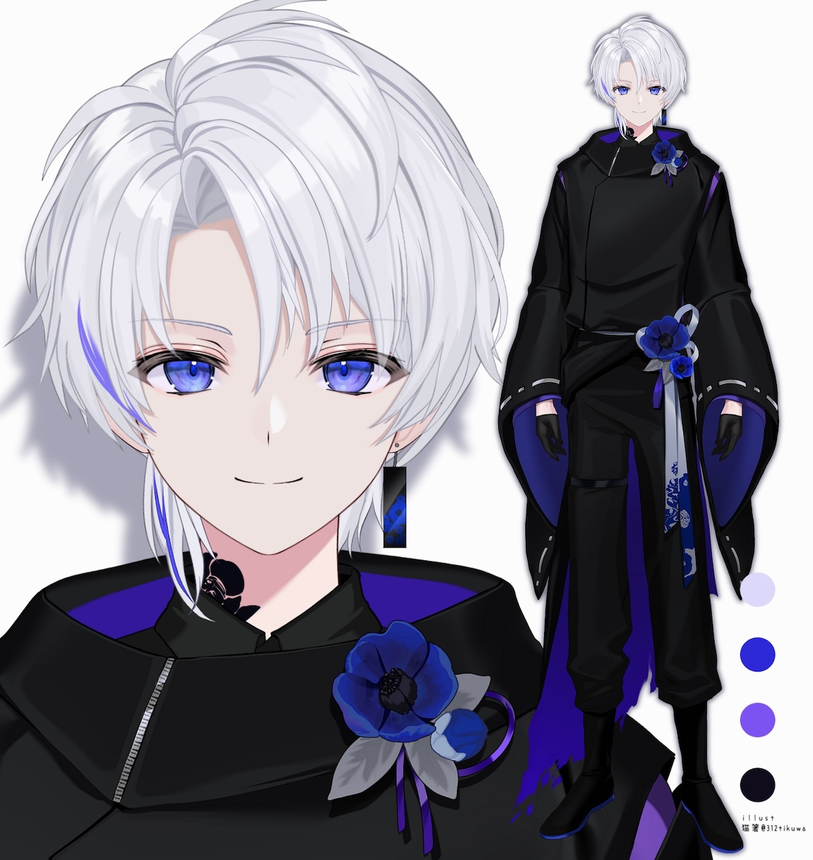 企業実績多数！プロ品質vtuber立ち絵制作します 企業実績多数！長く使える高品質イラストを作成致します イメージ9