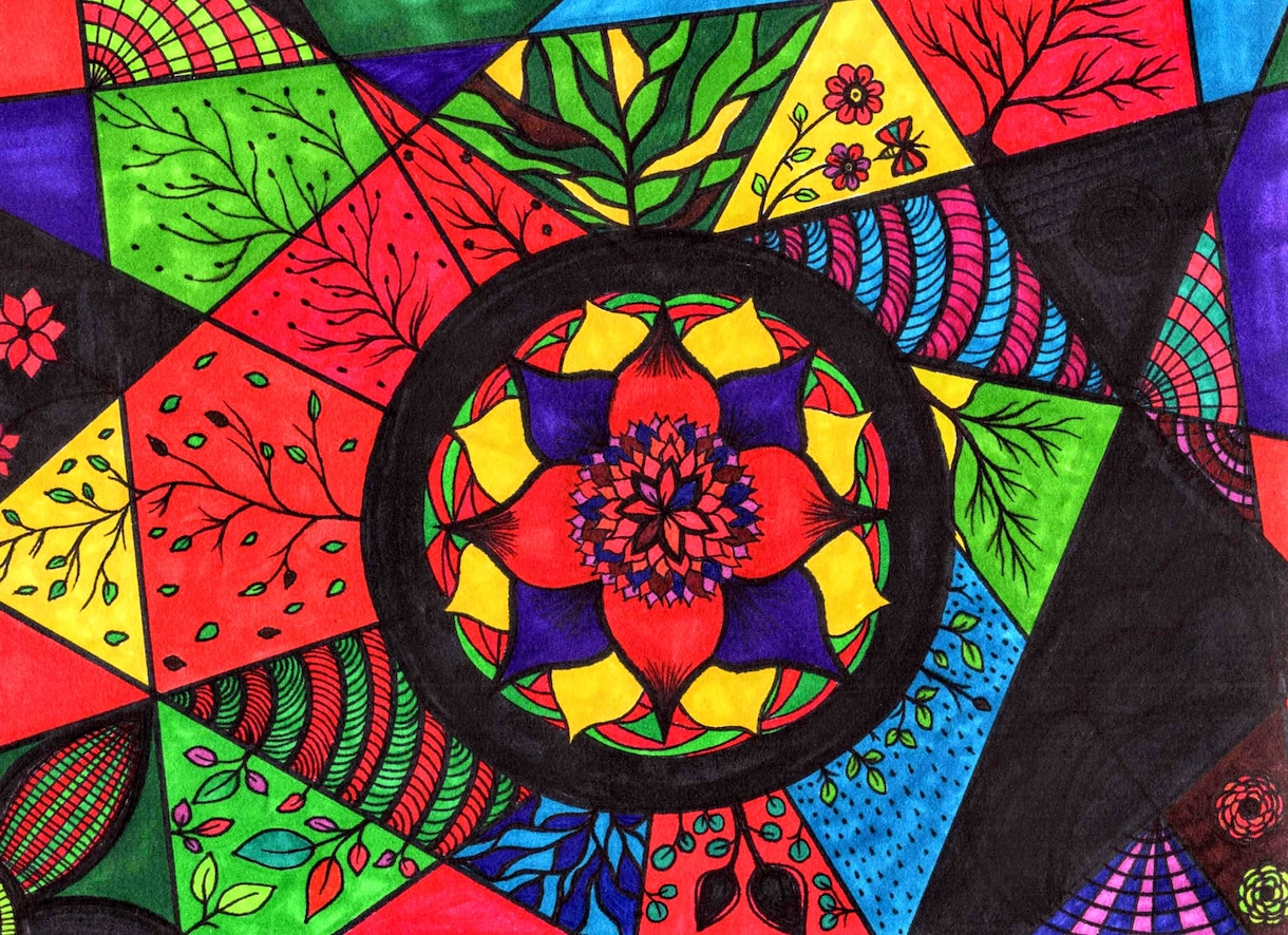 初心者向け 塗り絵で人生を潤す方法を教えます Color Your Life - 貴方の人生をカラフルに イメージ2