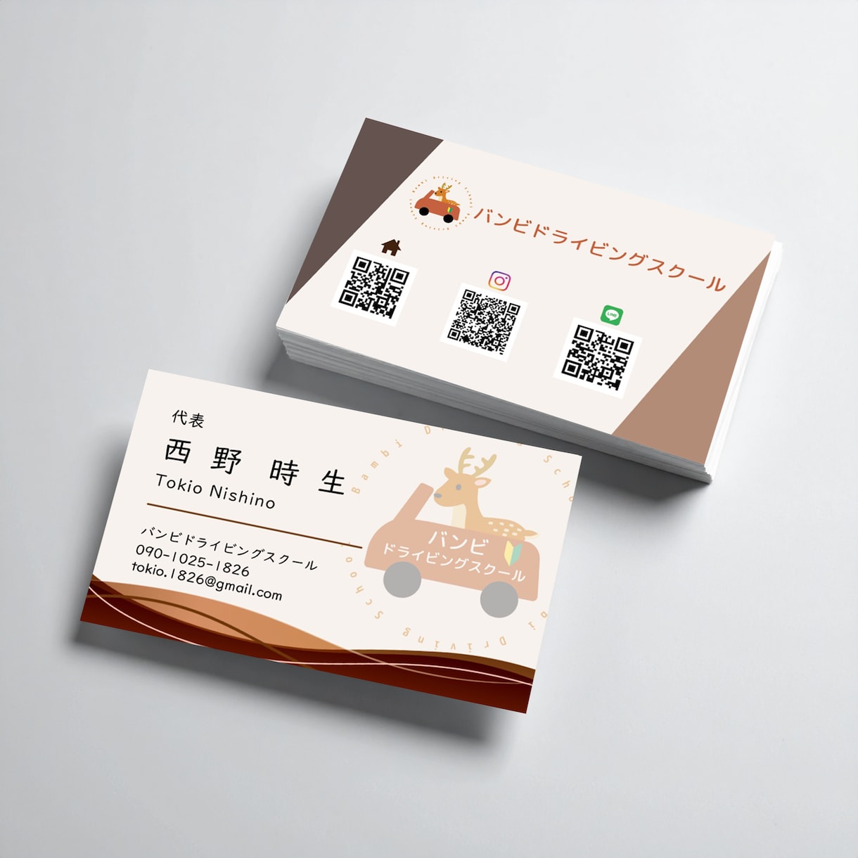 店舗・個人事業向け名刺・カードデザイン制作します 名刺の目的に合わせて必要な情報を整理して構成します。 イメージ6