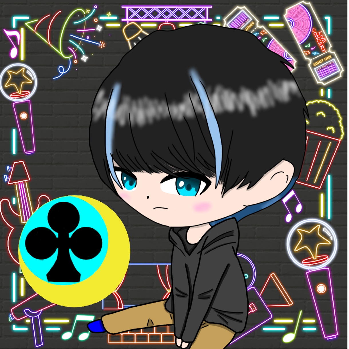 デフォルメイラスト描きます TikTok配信者さんのサブスクエモート作成経験あります！ イメージ2