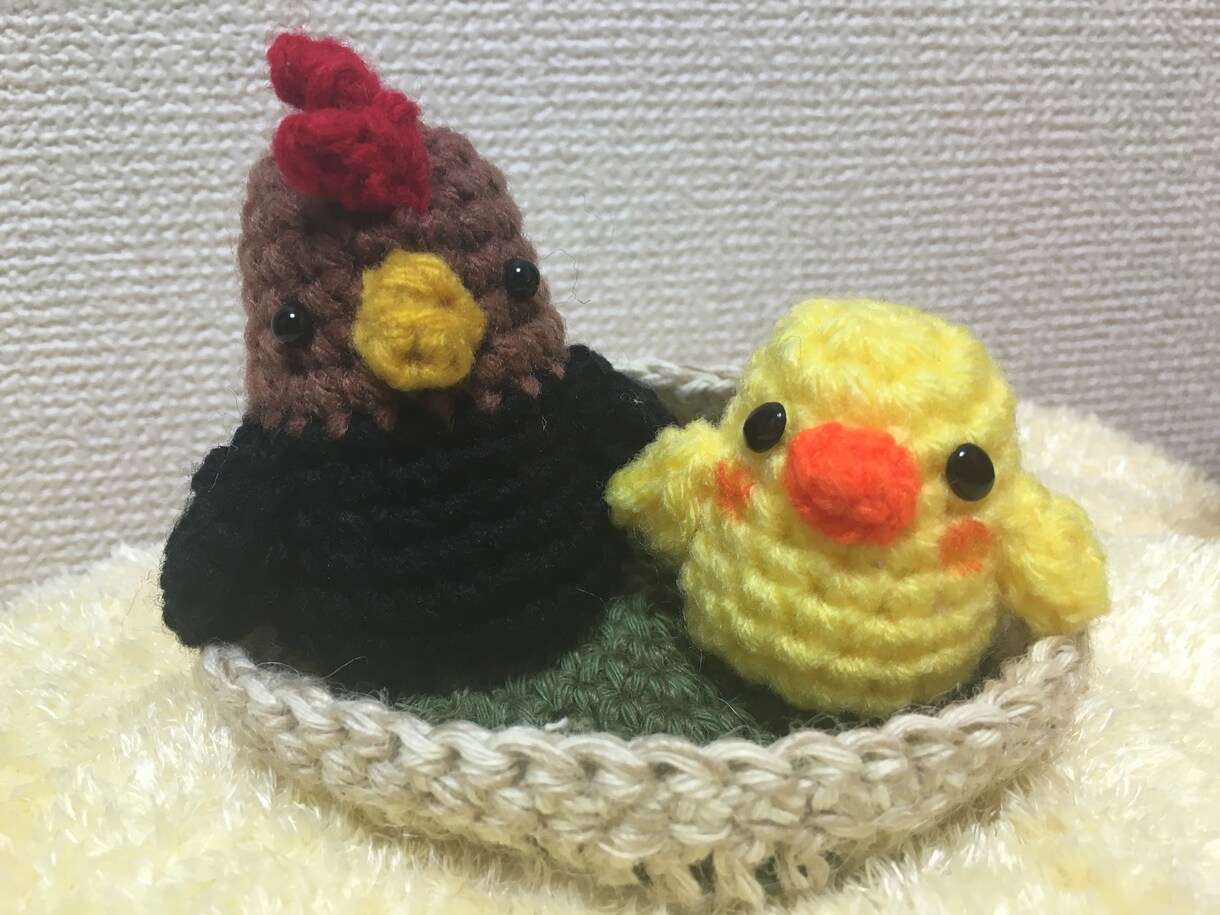 ペットのお写真であみぐるみ作ります キーホルダーやストラップにも出来ます♡ イメージ8