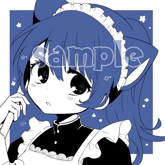 3色で！シンプルアイコン描きます ✨連絡は最初の1回のみ！やり取りが面倒な方へオススメ！✨ イメージ3