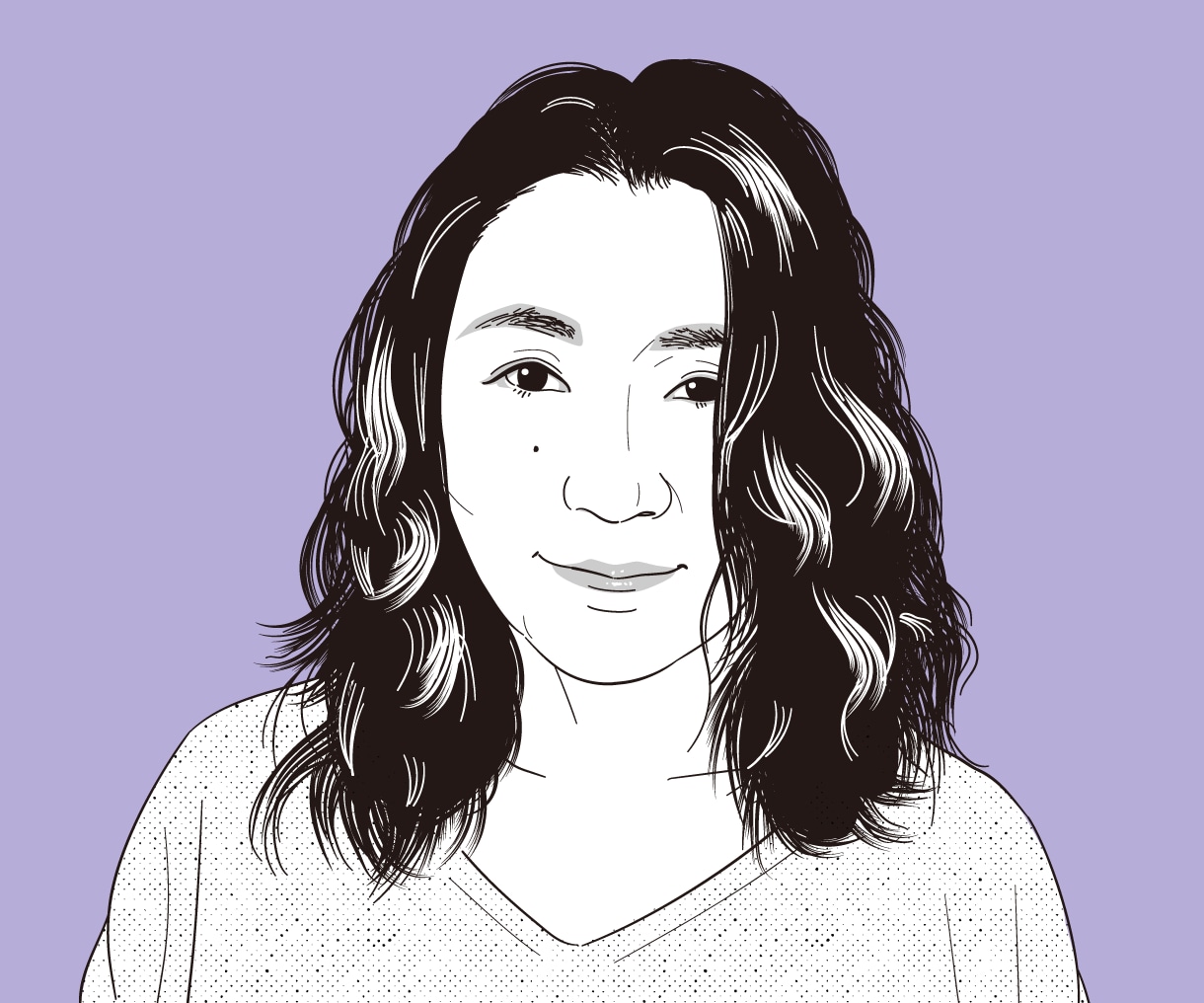洗練された線画ポートレートイラスト制作します 写真を元に名刺やSNSのプロフィール等に使える一枚を制作 イメージ1