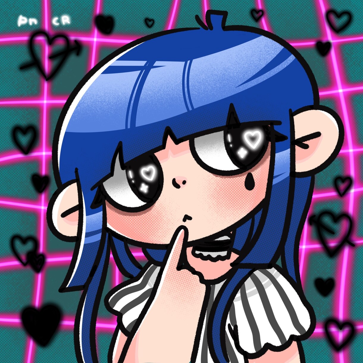 目を引く個性的で可愛いアイコン描きます 海外アニメ風⭐︎カラフルポップなイラストで周りと差をつける イメージ5