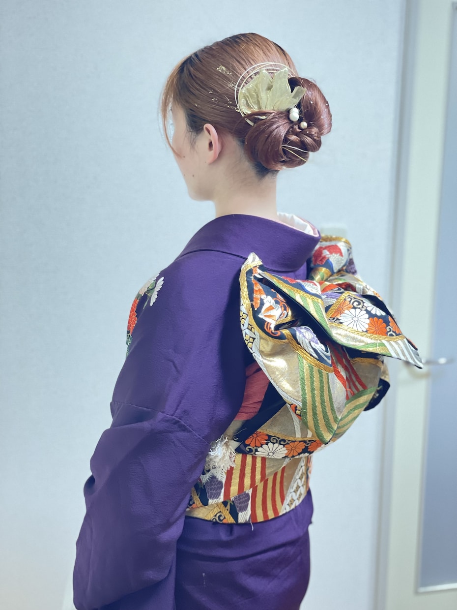 成人式当日の出張着付けとヘアのご相談も承ります 2027年成人式当日の着付けが可能です イメージ1