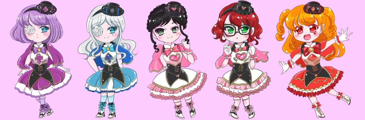 デフォルメイラスト作成します ジャンル不問！かわいいデフォルメ描きます！ イメージ3
