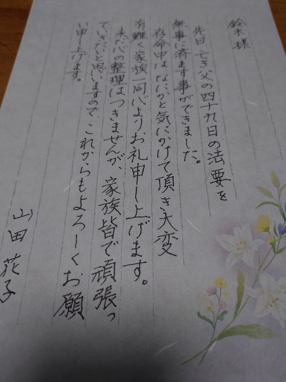 硬筆！文字を必要とされる方に代わって代筆いたします 貴方の１文字に思いをのせて書道八段が書き上げます。 イメージ2