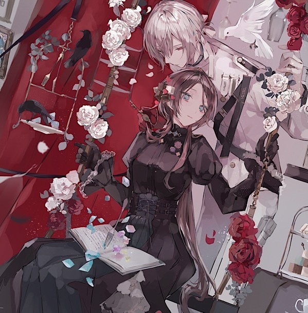 繊細で綺麗なイラストを制作します 一枚絵を必要とされる方にオリジナルのイラストをお届けします イメージ4