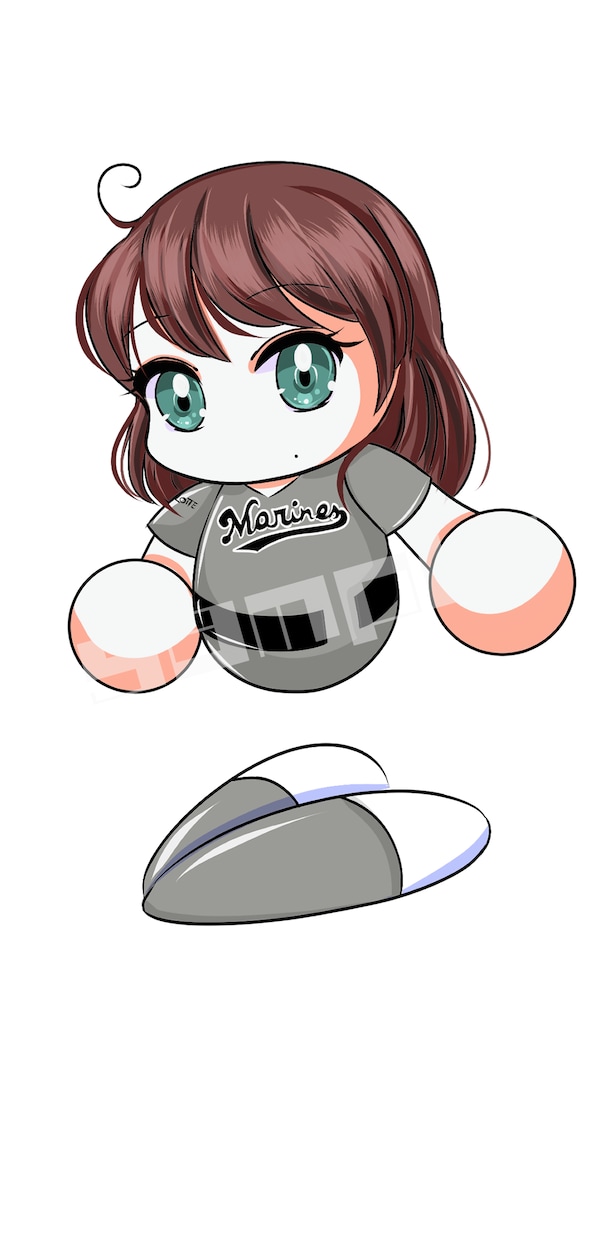 お伝えいただくキャライメージをパワプロ風に描きます 貴方の思い描くキャライメージをパワプロ化しイラストを描きます イメージ3