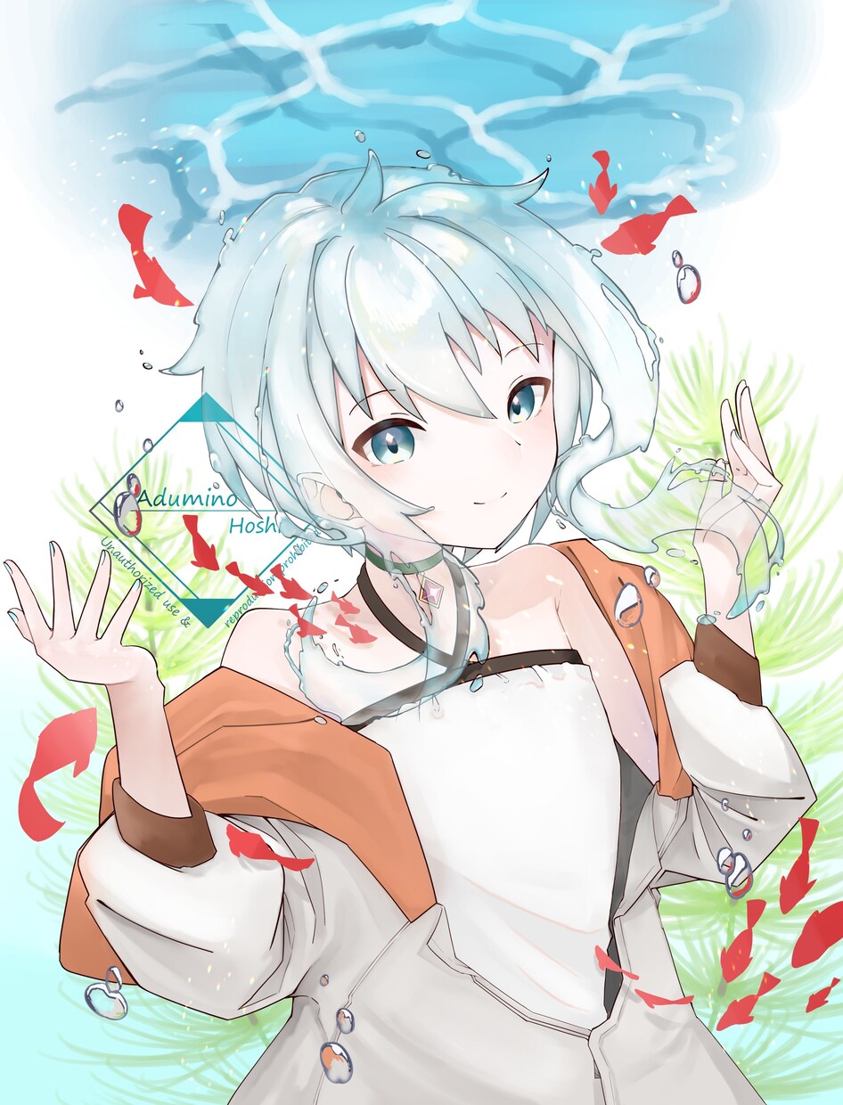 SNS用のアイコン描きます 透明感のあるイラストを貴方に！ イメージ2