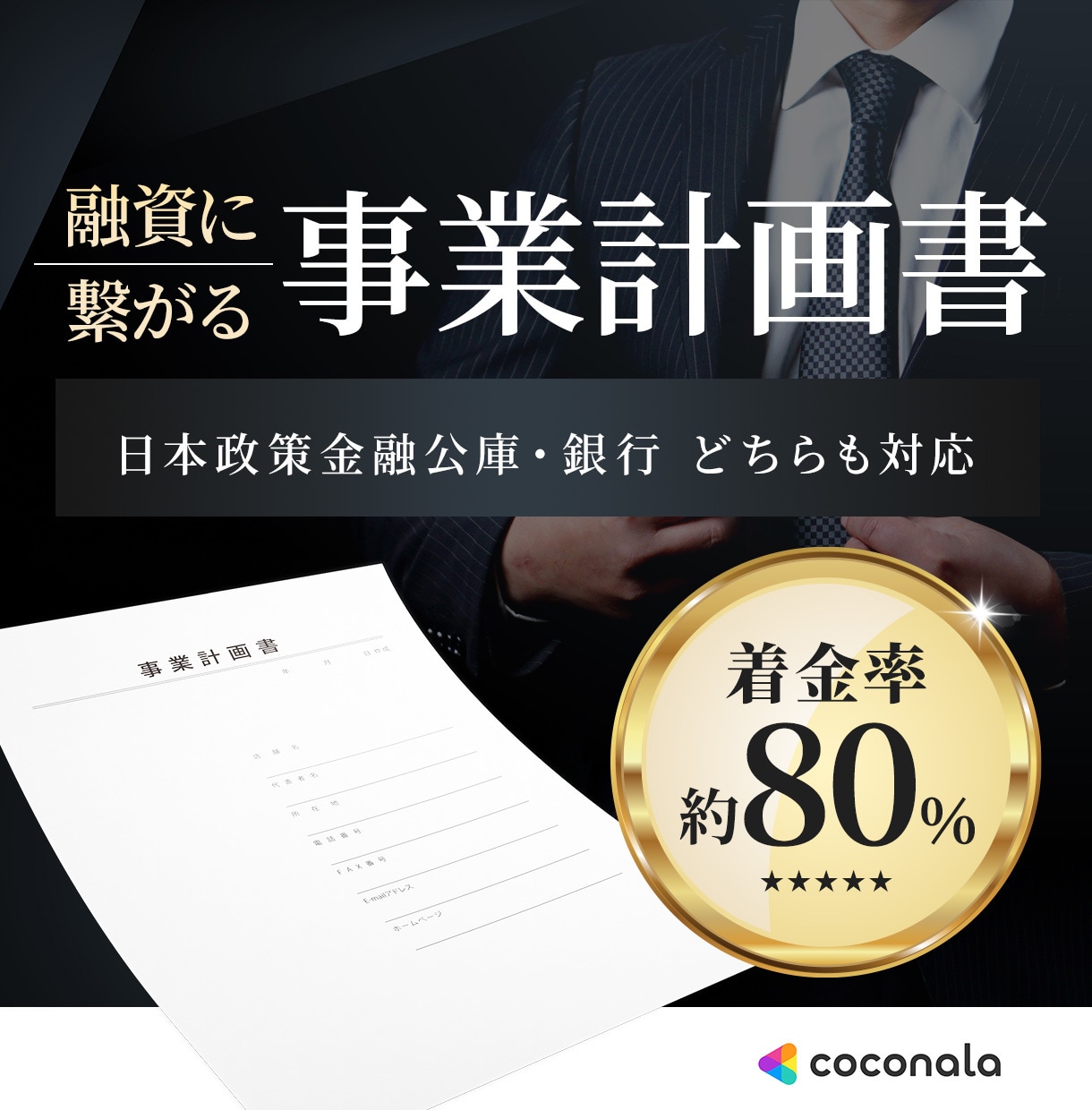 初心者歓迎！融資の事業計画書・収支計画を作成します 日本政策金融公庫・銀行の審査員目線の資料を作成 イメージ1